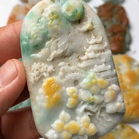 定制翡翠未镶嵌翡翠