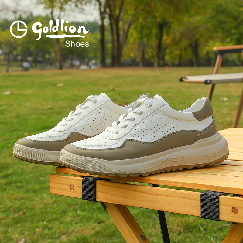 金利来休闲男款透气夏季新款复古软底鞋免系带运动鞋508520020