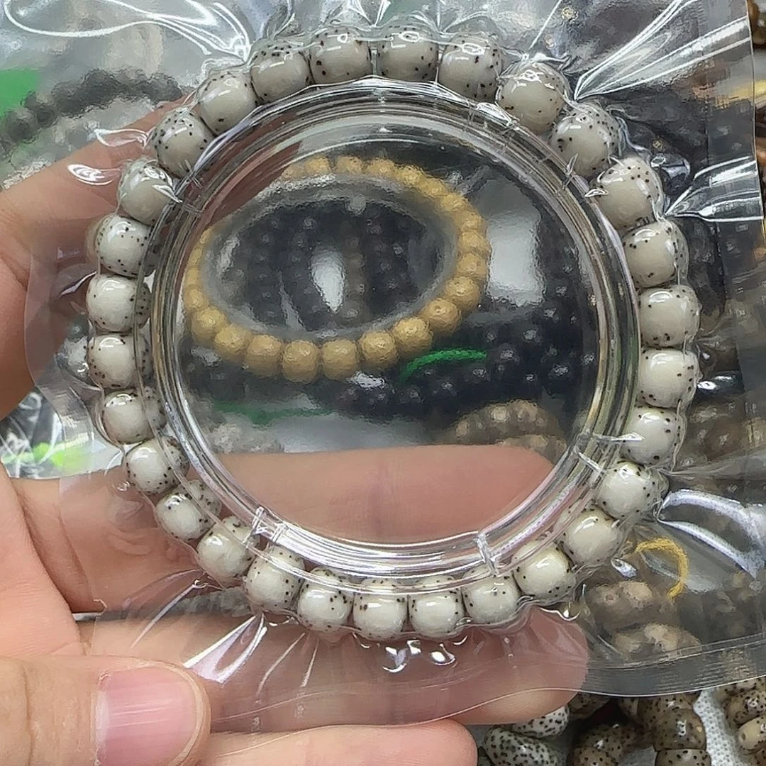 星月菩提手串112尽头半壁留白星月87河豚