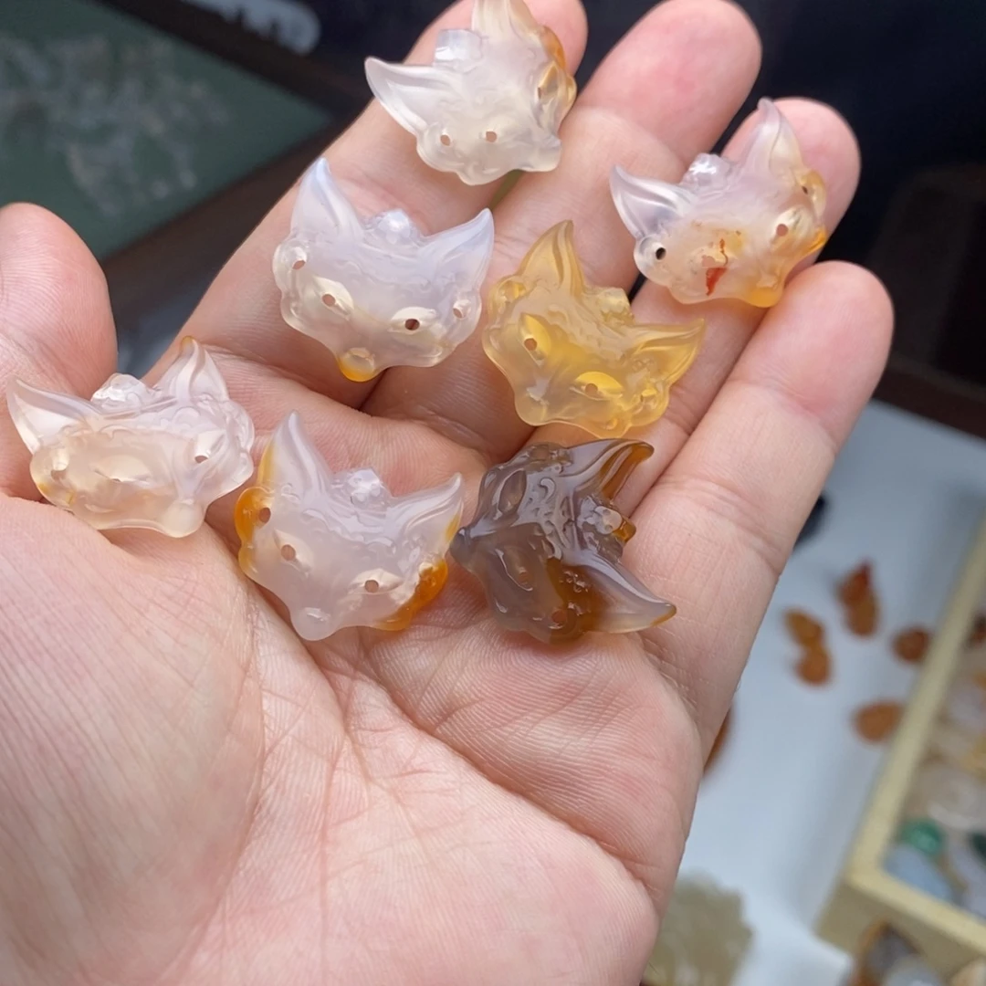 玛瑙/玉髓未镶嵌颈饰