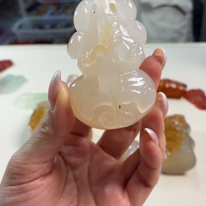 未镶嵌吊坠(不含链)玛瑙/玉髓