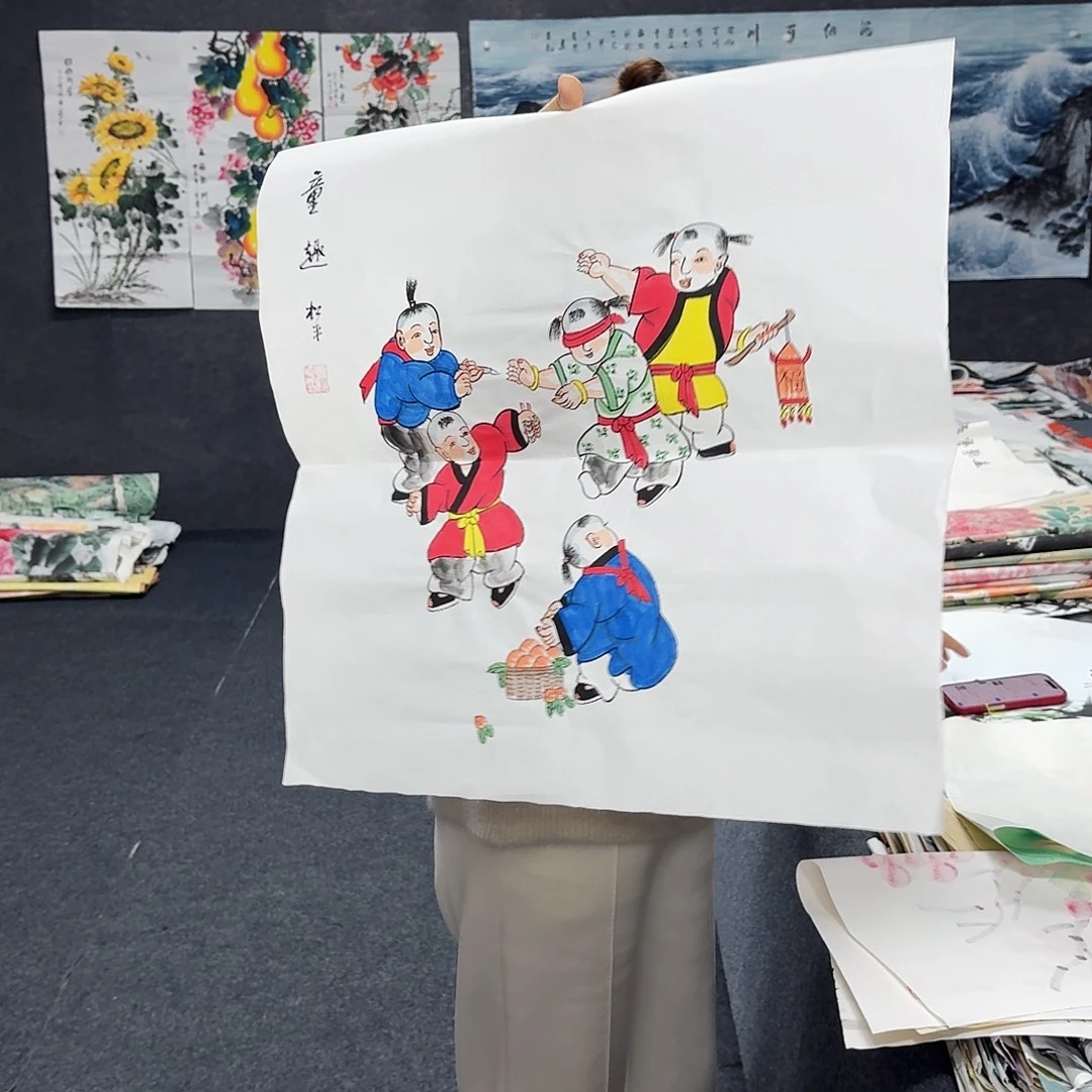 尚古里商贸 画心一张