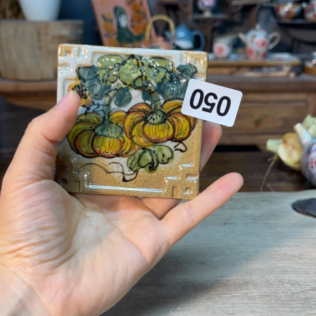 壶素浅陶瓷手工手绘