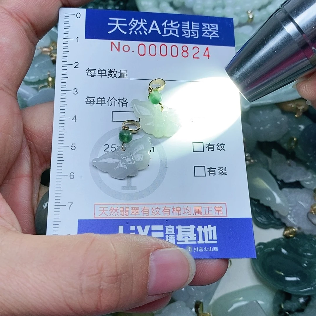 翡翠吊坠(赠链)未镶嵌