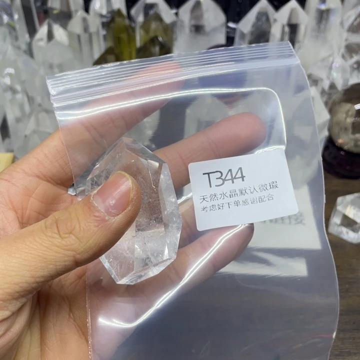 水晶天然白水晶柱水晶球未镶嵌@***1