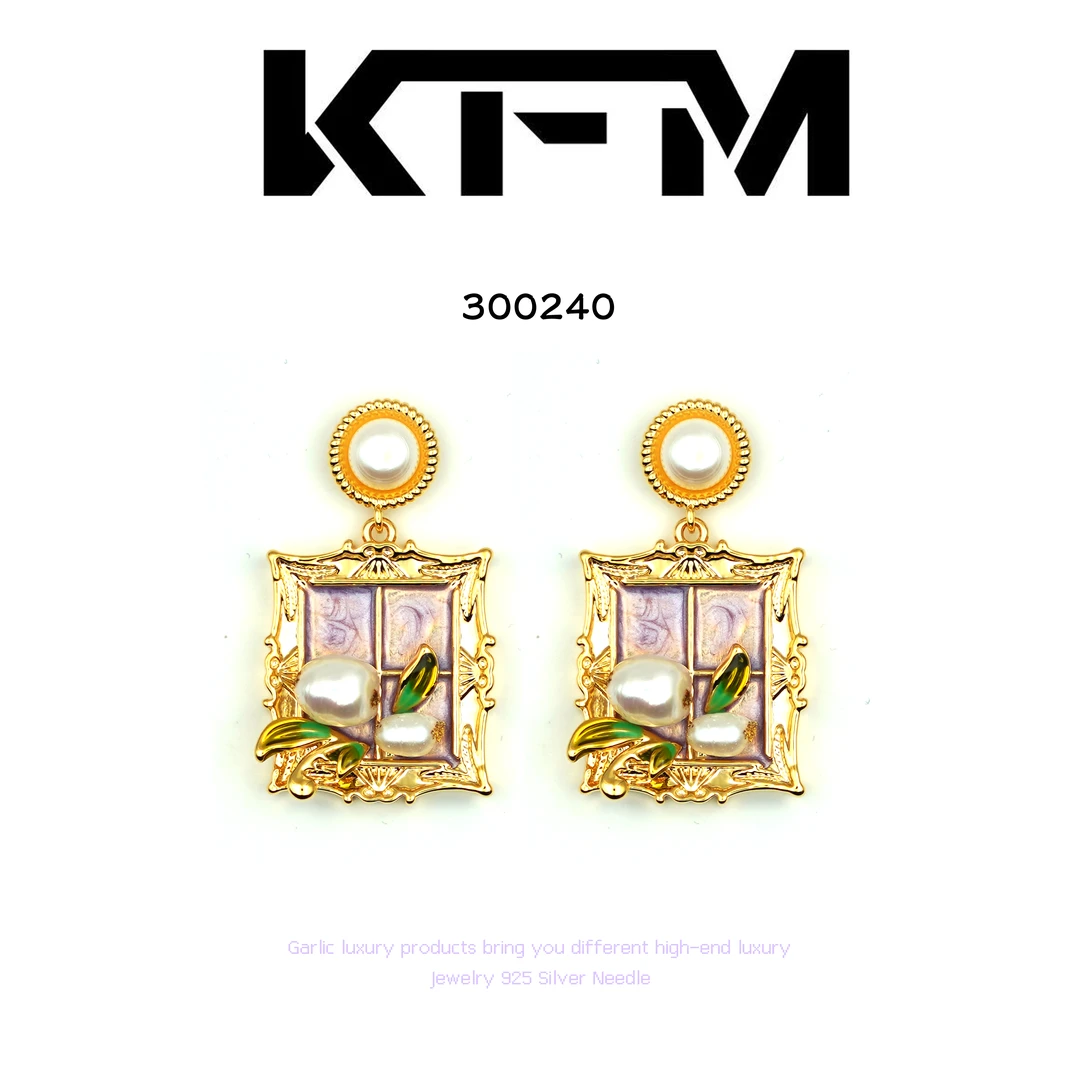 铜合金耳饰 KFM系列耳饰~300240...