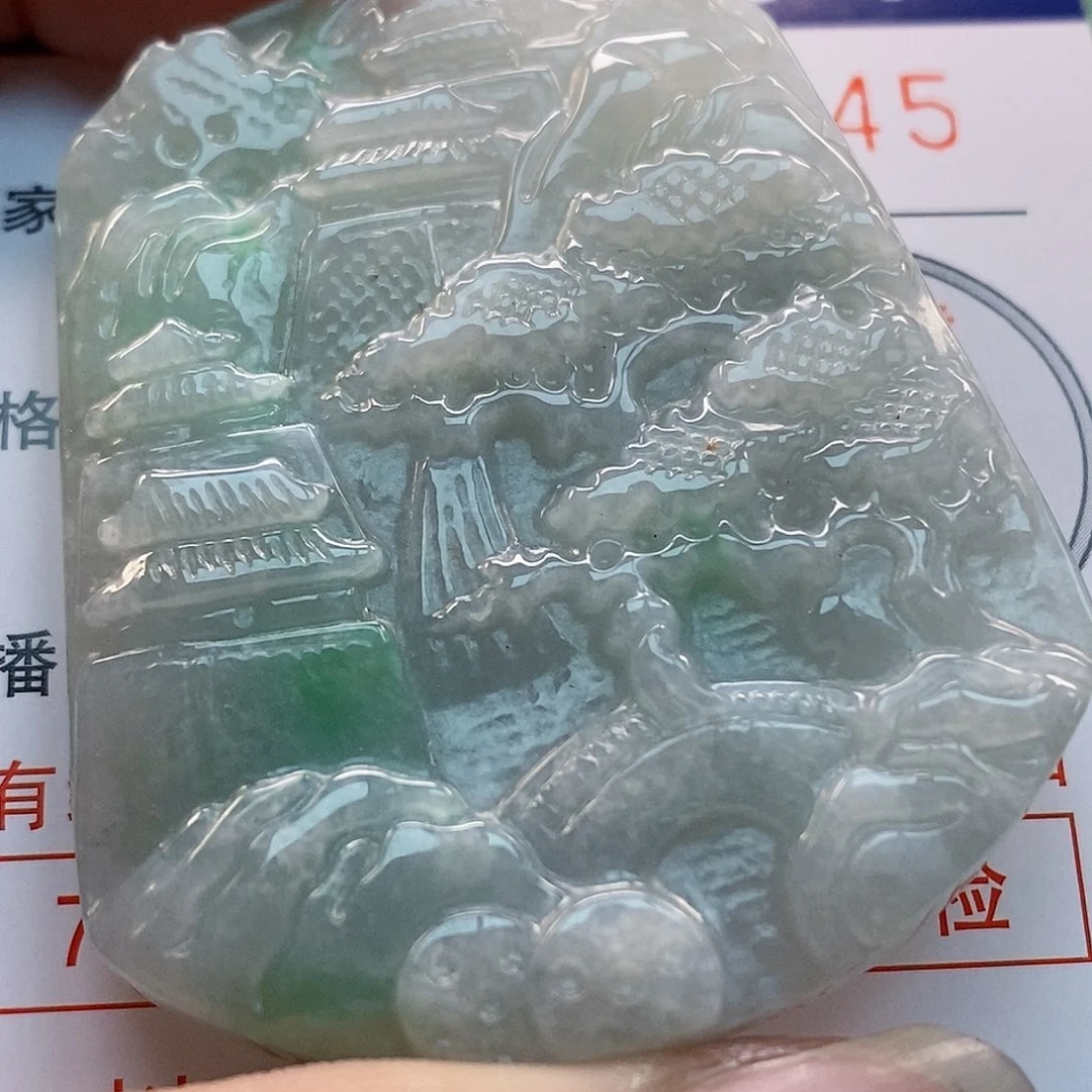 吊坠(不含链)未镶嵌翡翠