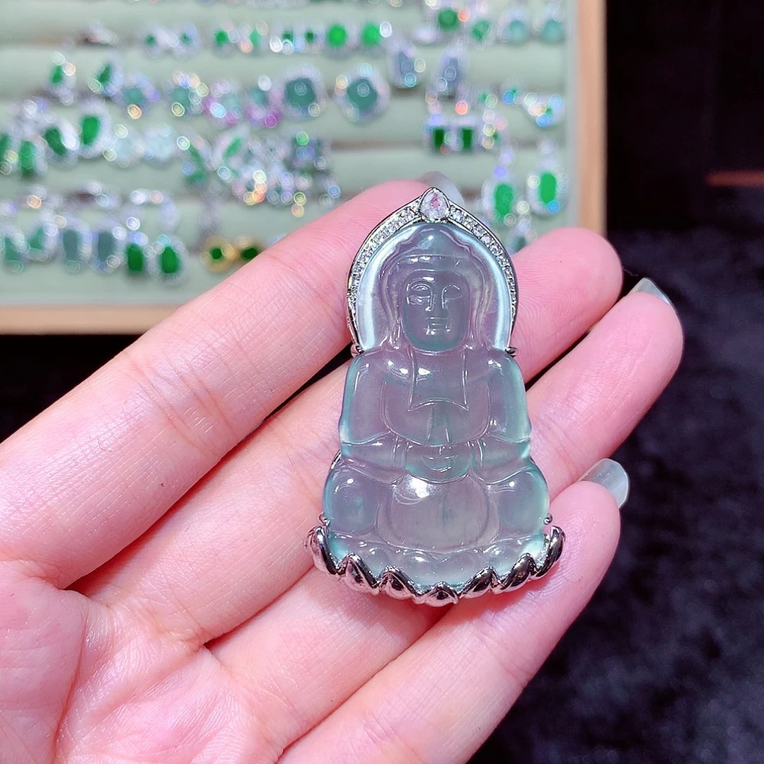 【闪购商品】翡翠吊坠(不含链)未镶嵌