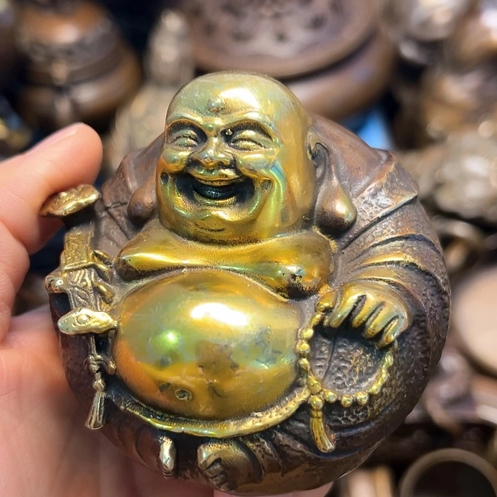 铜器摆件老王直播间