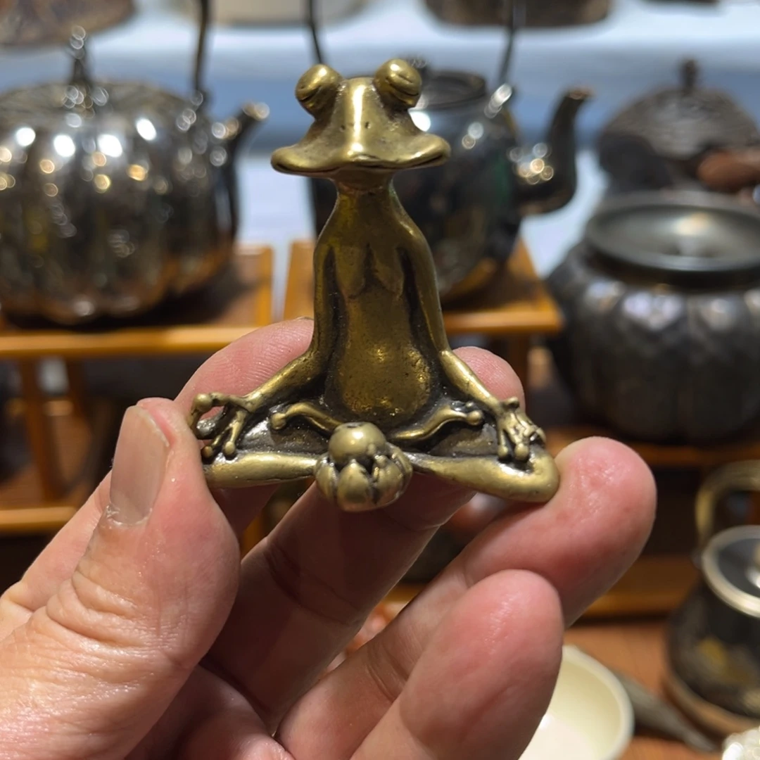 铜中古工艺品，摆件