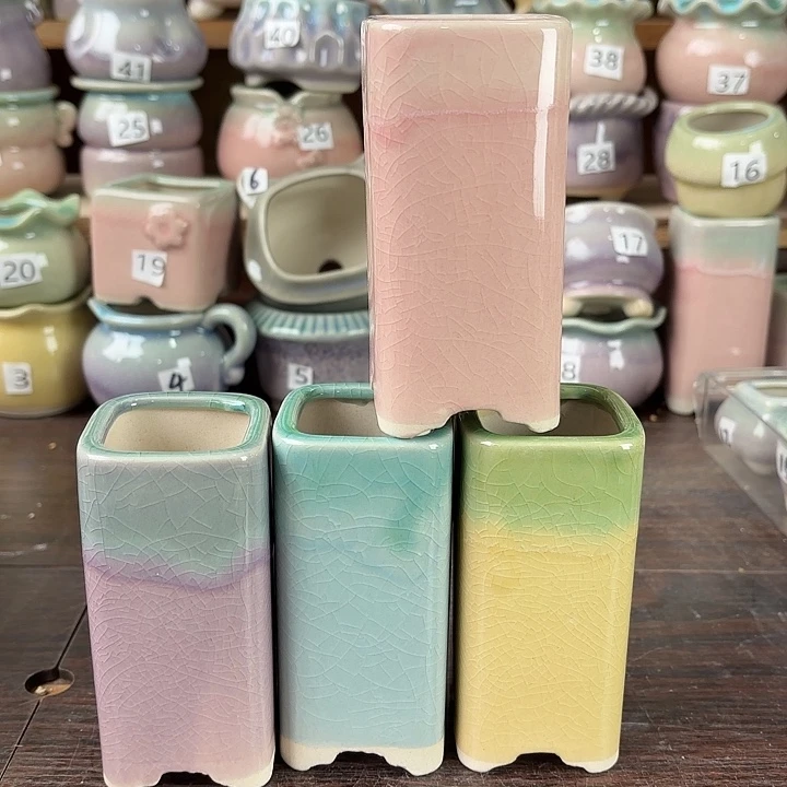 红陶量货/口高深浅搭配发6个