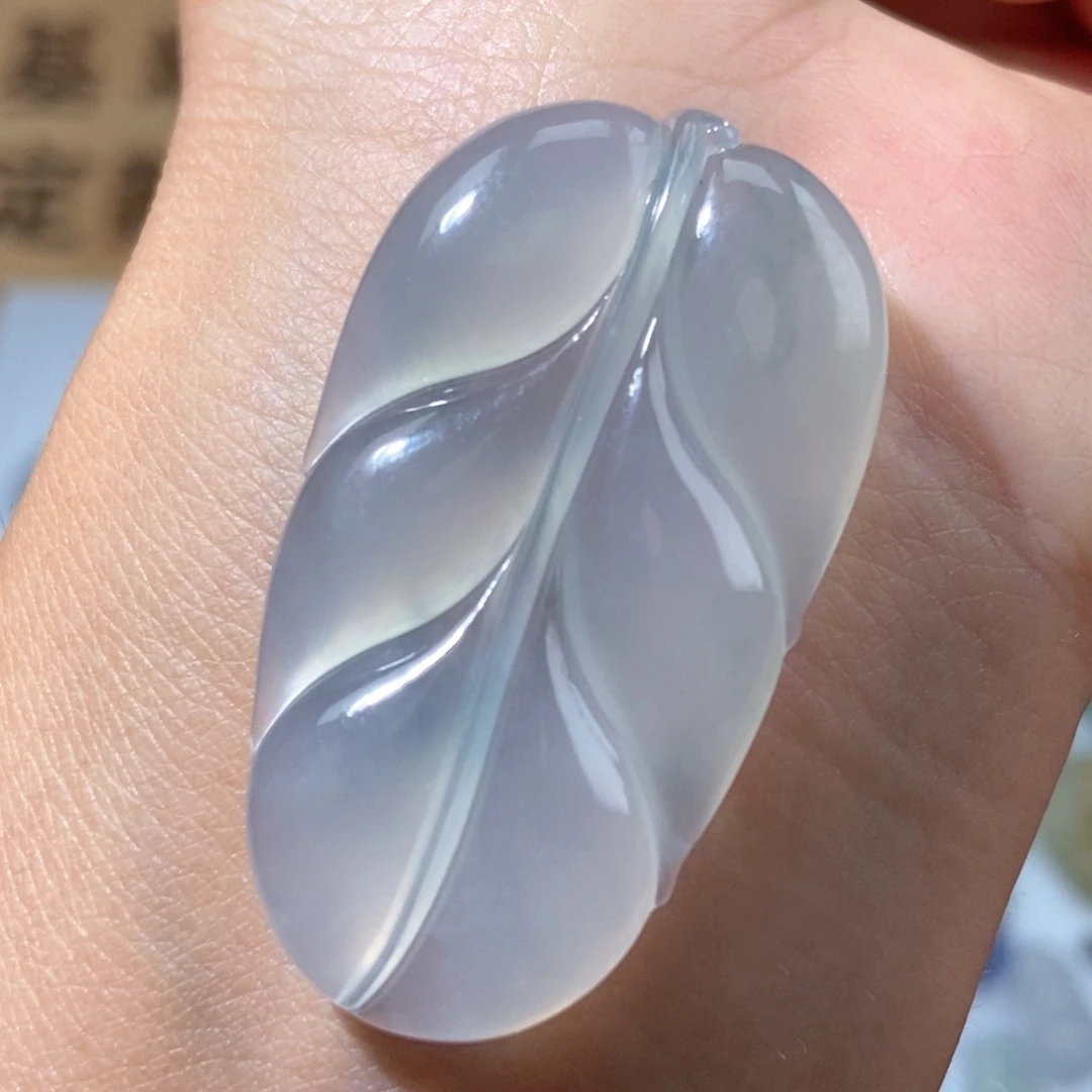 定制翡翠未镶嵌翡翠40.6×23×4.8