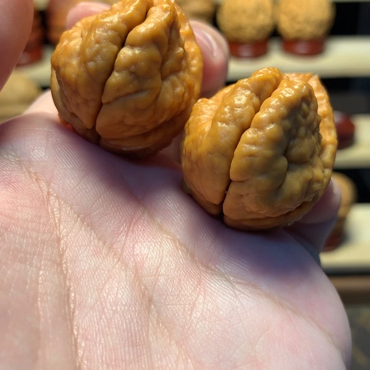把件文玩核桃34羊头