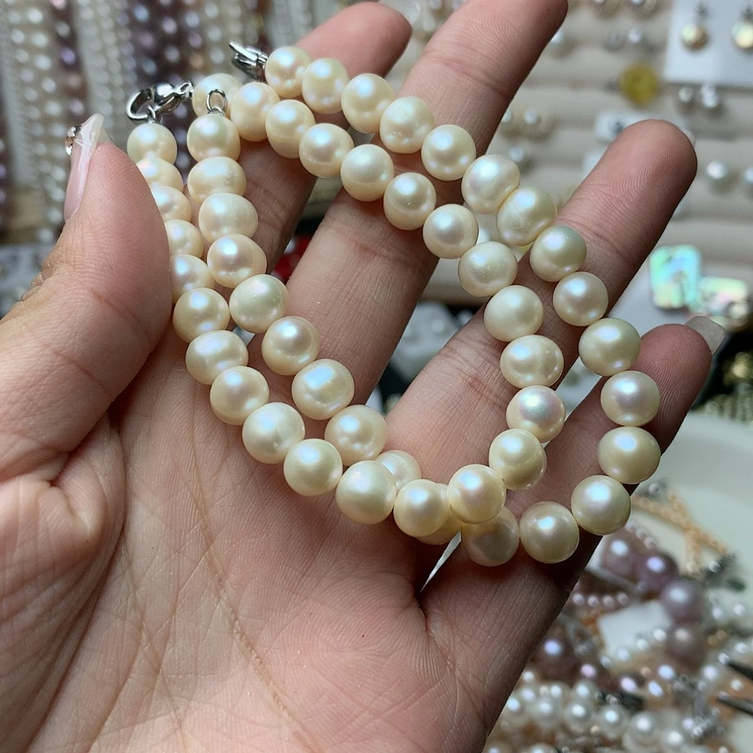淡水珍珠7-8未镶嵌sl16手链