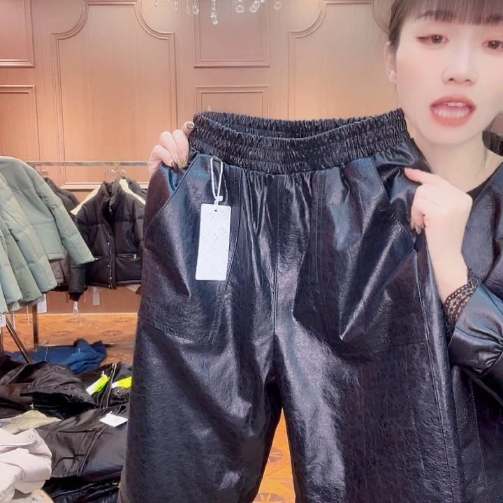 120……130斤皮羽绒裤