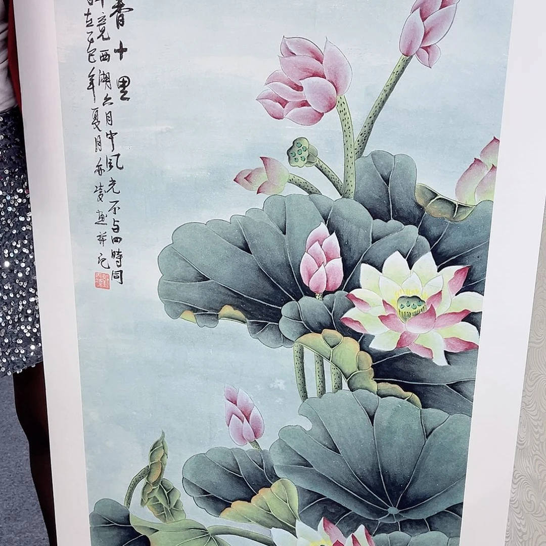 国画宣纸手绘国画作品