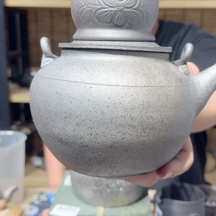 粗砂茶杯蔚县青砂器