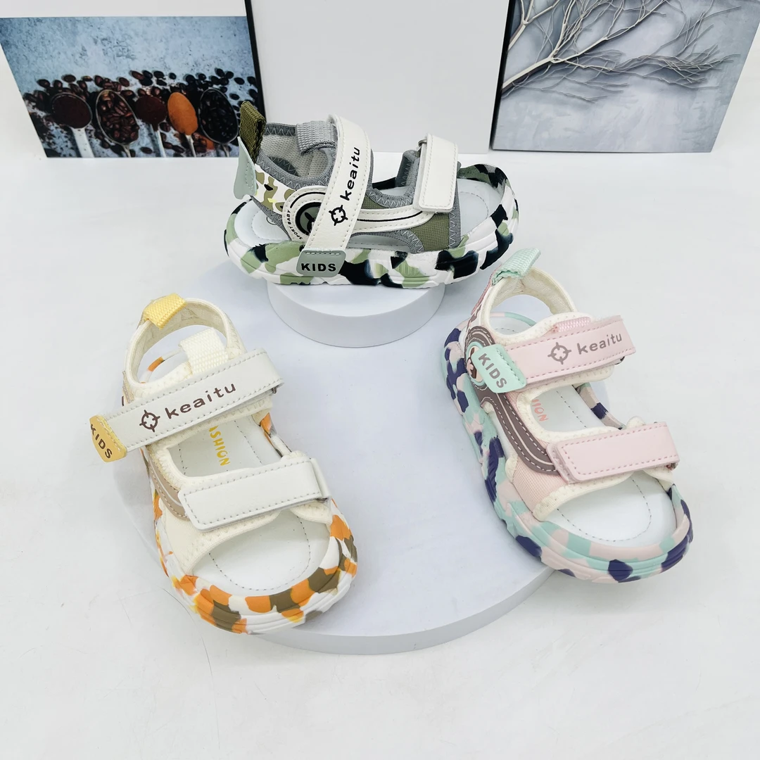 D1区1153夏季儿童休闲轻便沙滩凉鞋