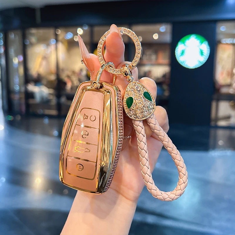 新款吉利星越l款钥匙套火爆网红款2025款车内饰用品博越l远景女扣