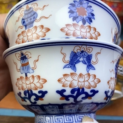 景德镇陶瓷藏式茶碗