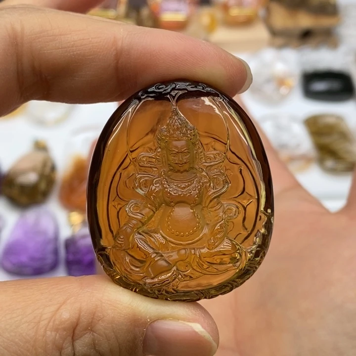 水晶颈饰未镶嵌艾**亚定制