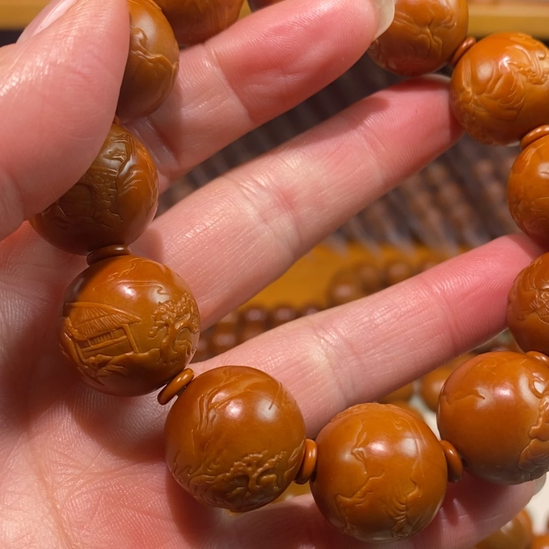 手串/手链橄榄核轩**音风景