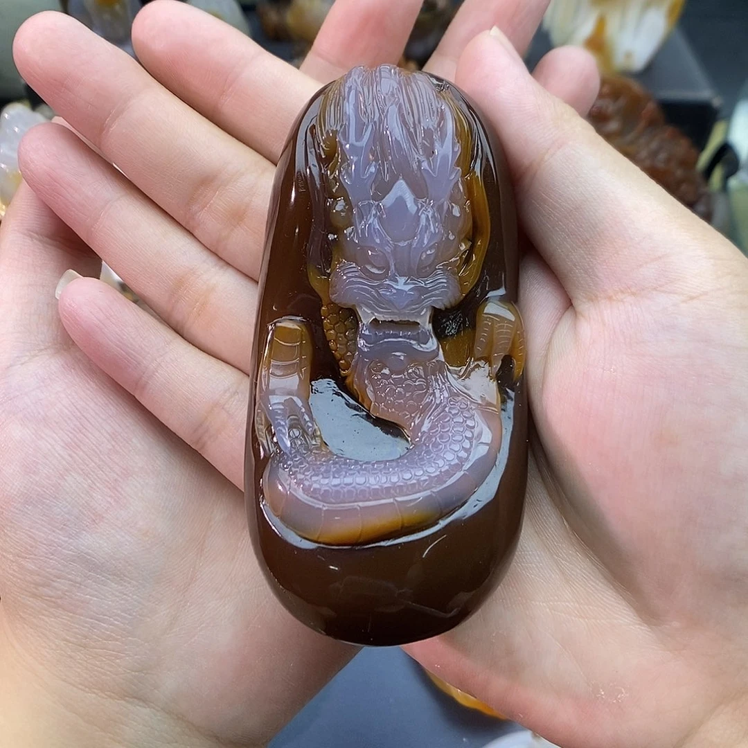 南***奇未镶嵌颈饰玛瑙/玉髓