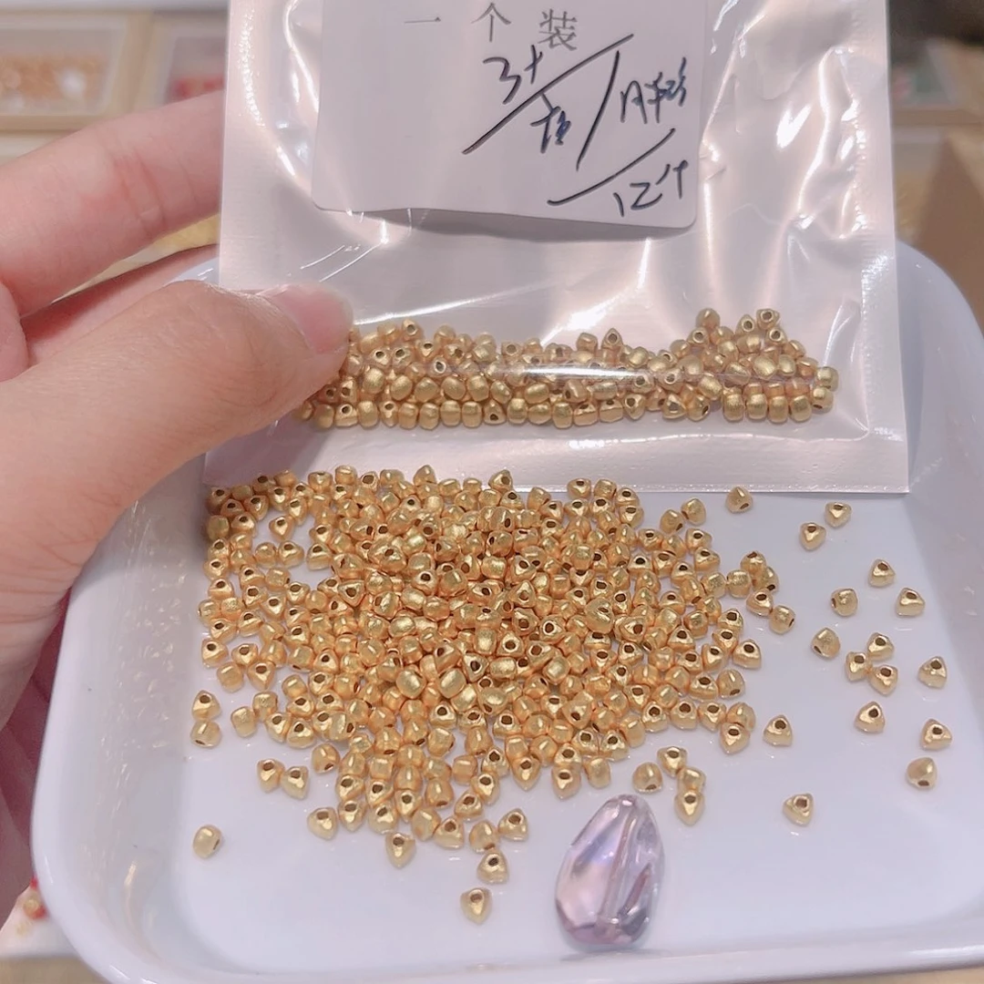 紫晶珠宝半成品银S925镀金镶嵌45