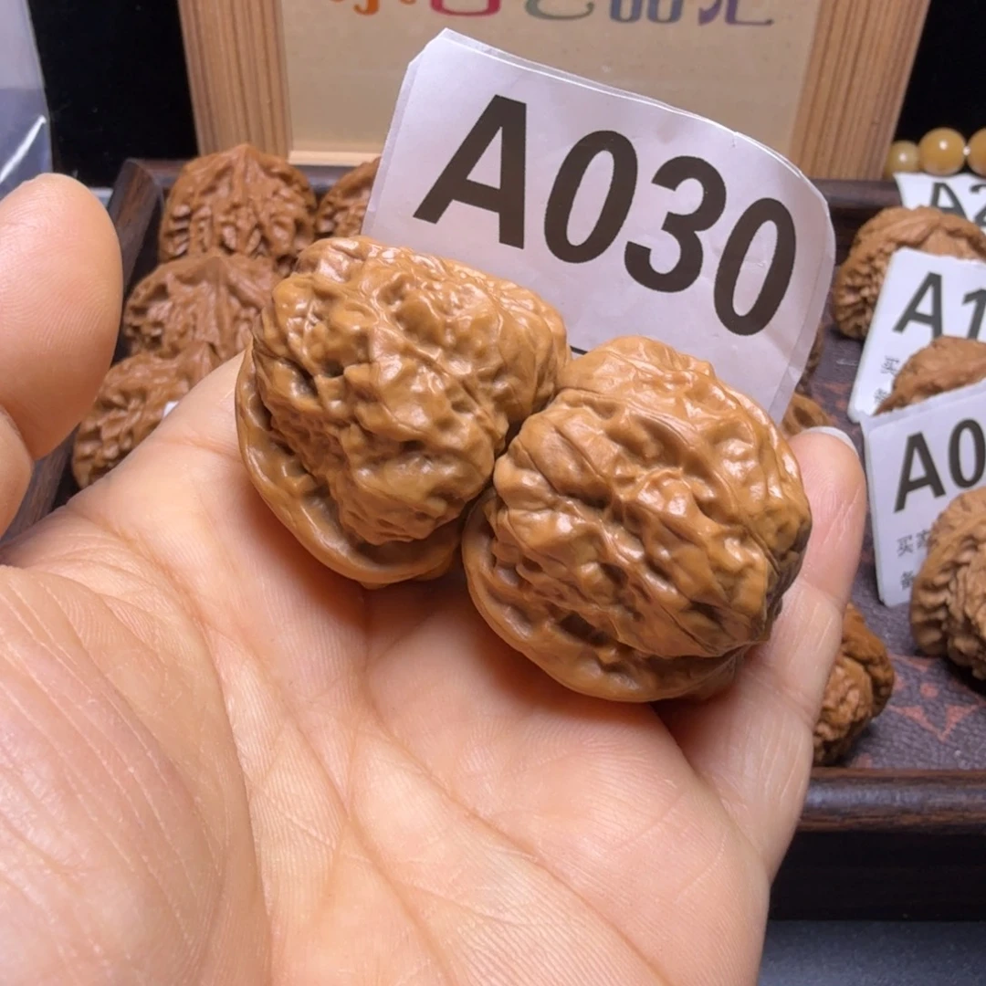 文玩核桃把件37蛤蟆A030