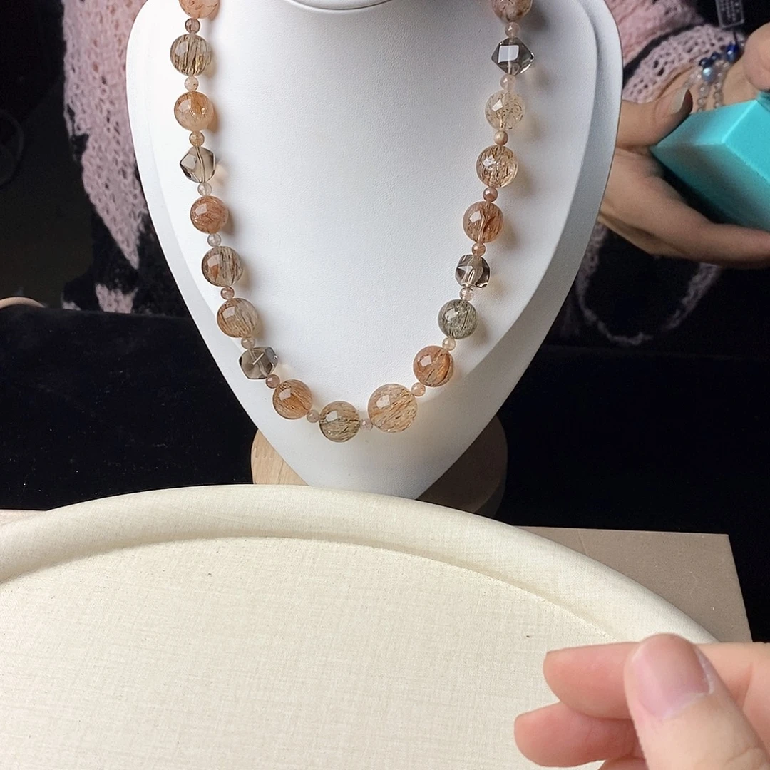 银S925镀金镶嵌手链水晶