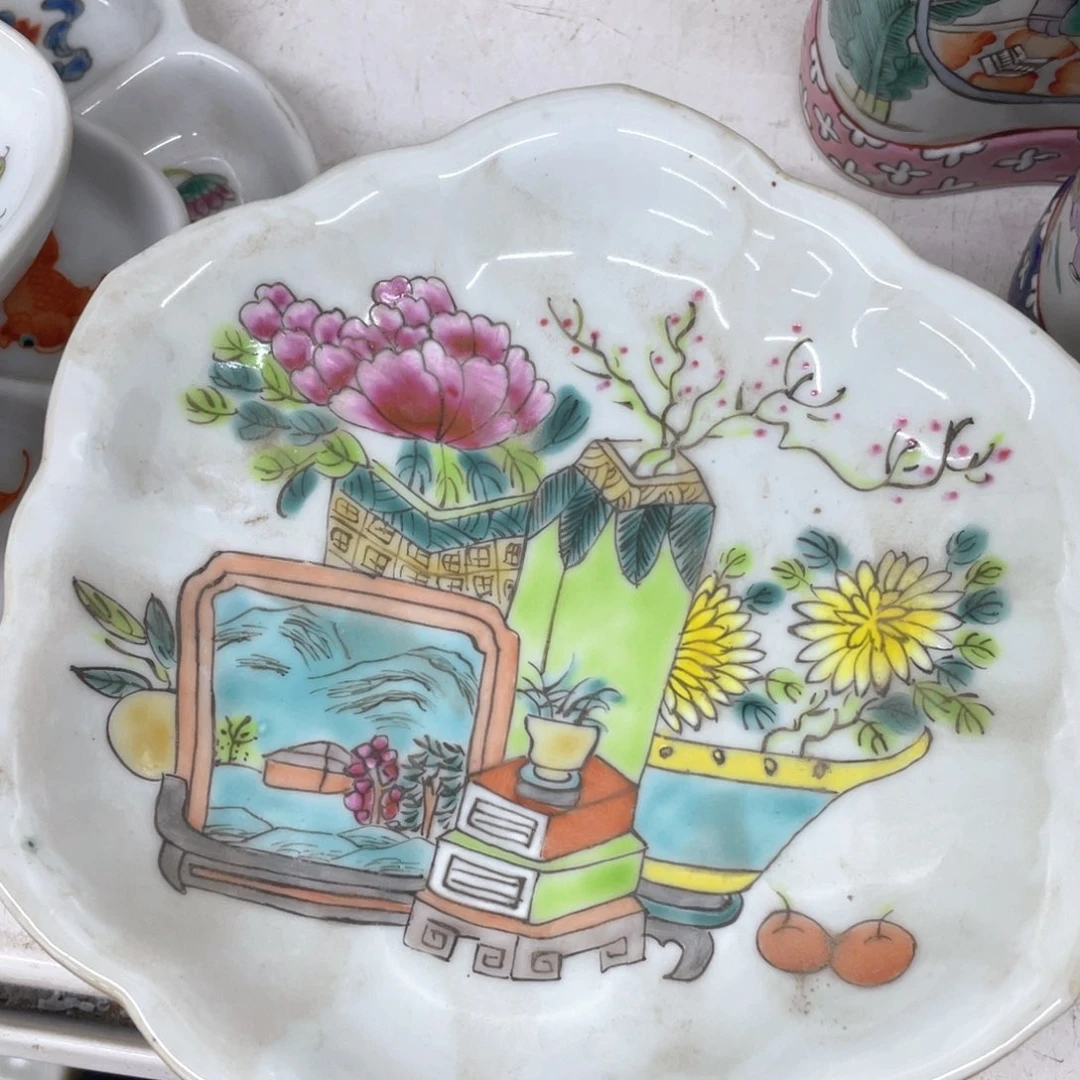 摆件手绘陶瓷作品欣赏