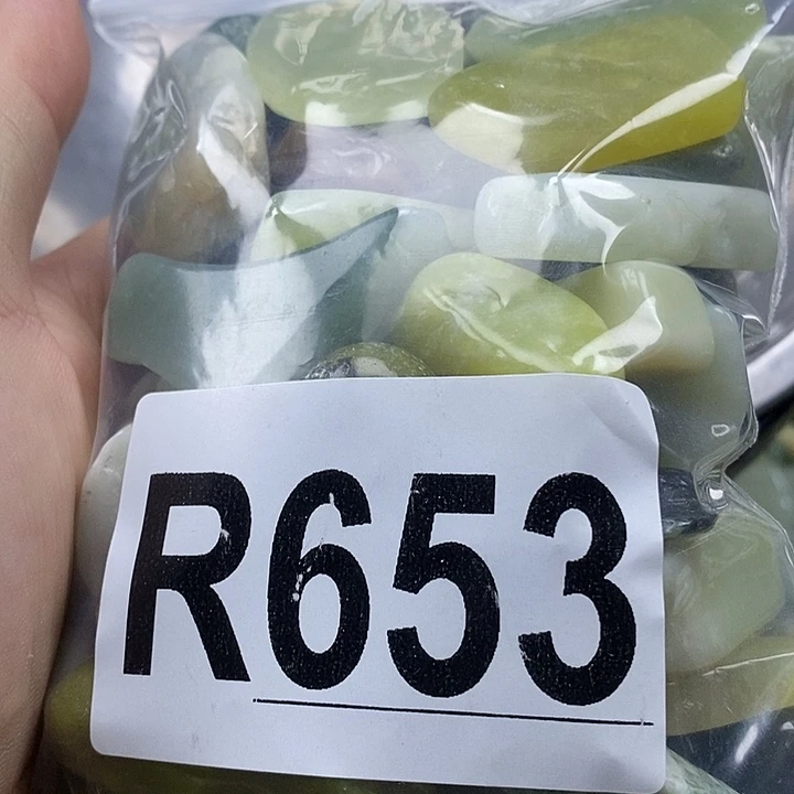 蛇纹石玉未镶嵌鱼缸石