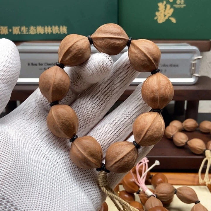 手串橄榄核2026三花短圆