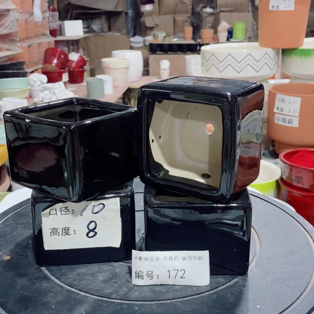 微瑕花盆-172-口10×8-4个