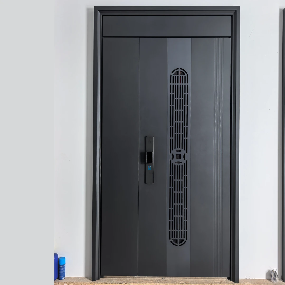 通风门家用防盗门单开进户门中门智能入户门中户透气窗暗铰链定制
