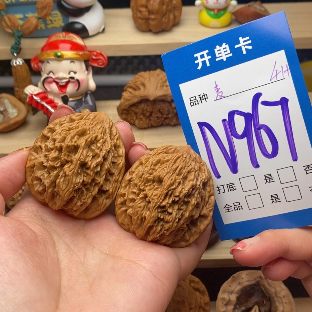 文玩核桃把件麦虎