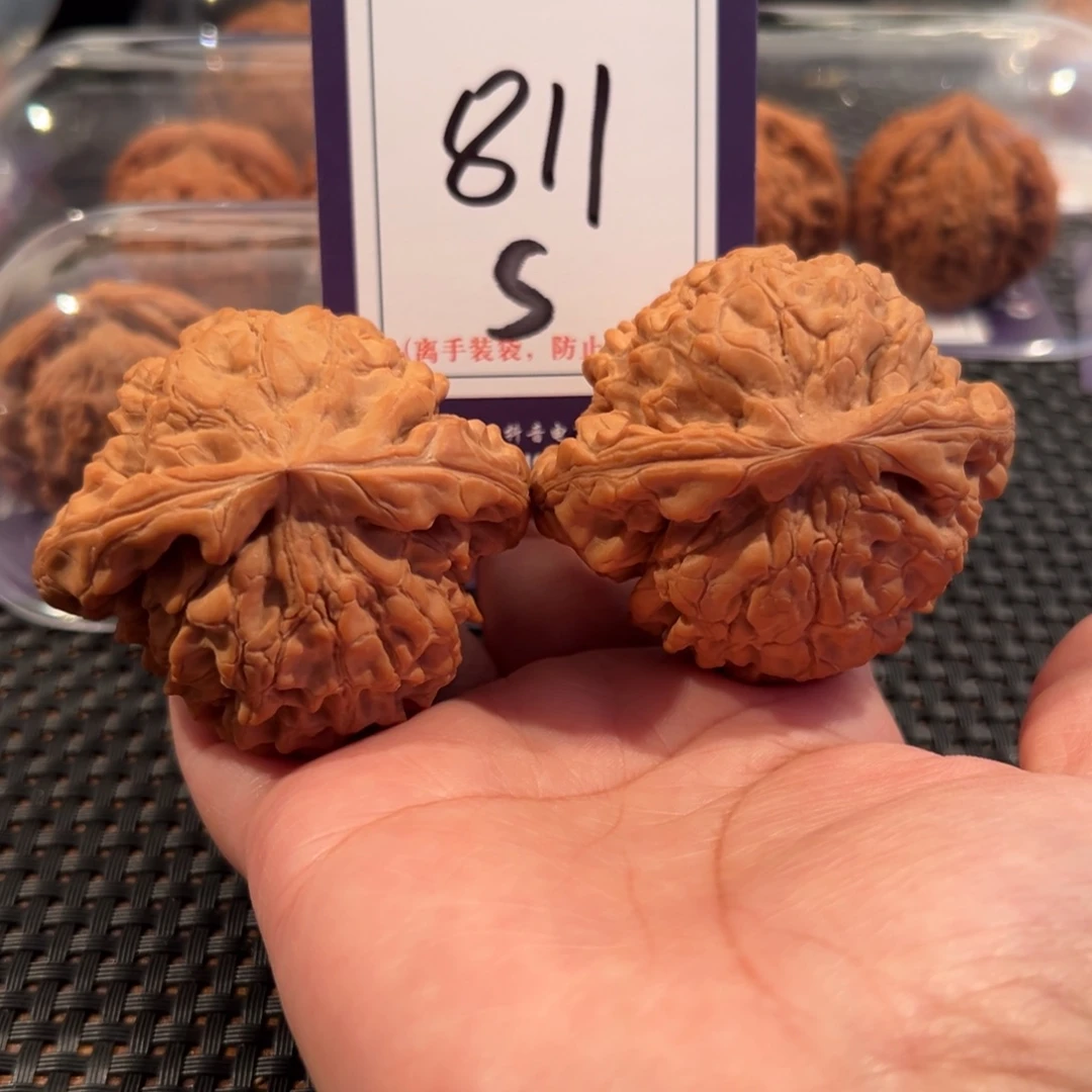 把件文玩核桃811号龙鼎55全品