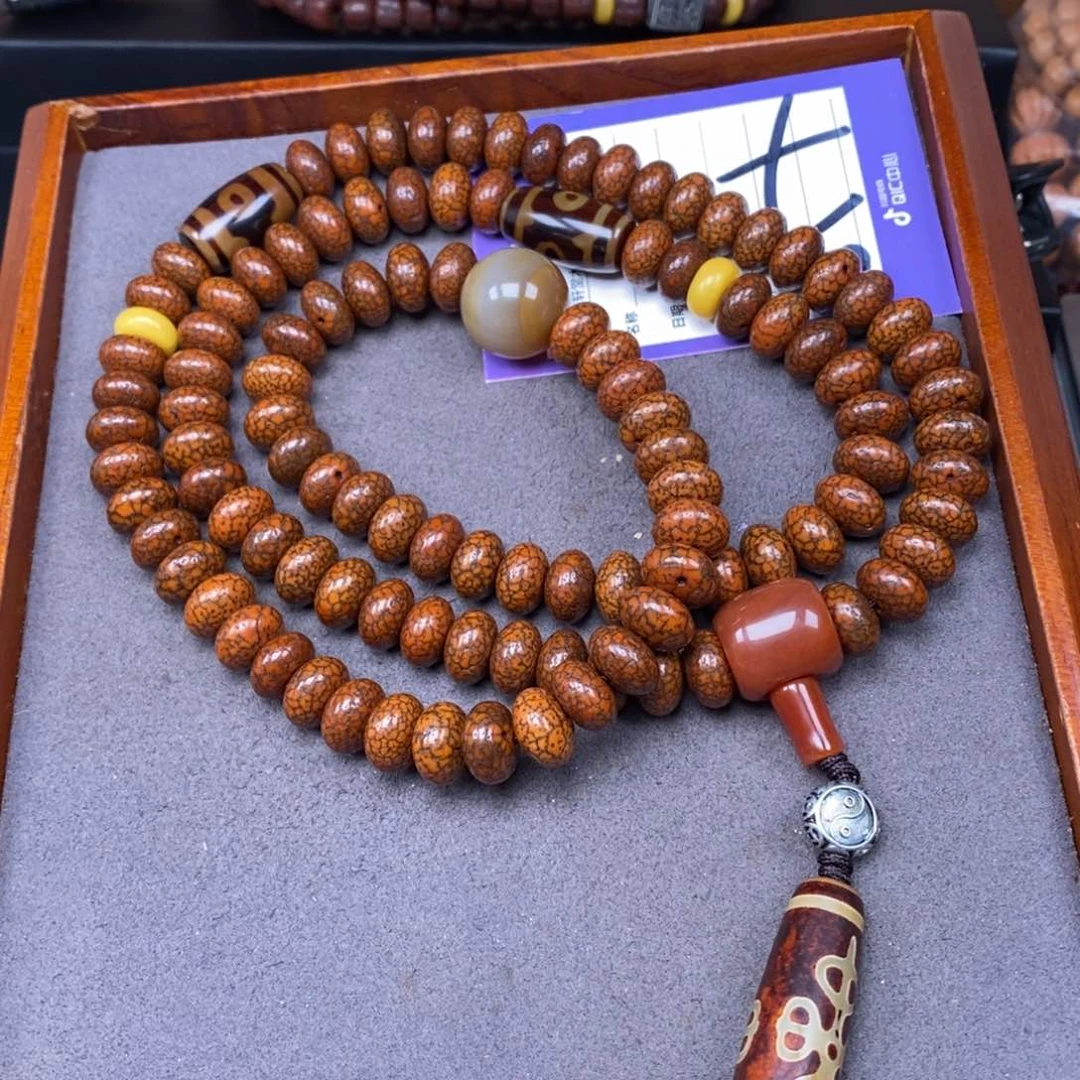 星月菩提吊坠笑**彩星月