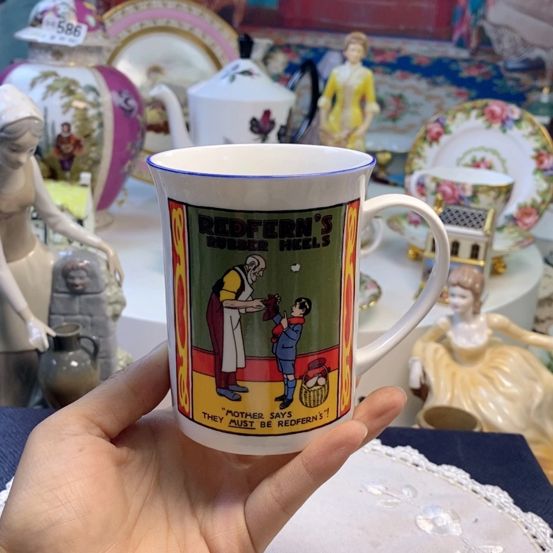 美***汐骨瓷瓷器欧瓷咖啡杯水晶杯