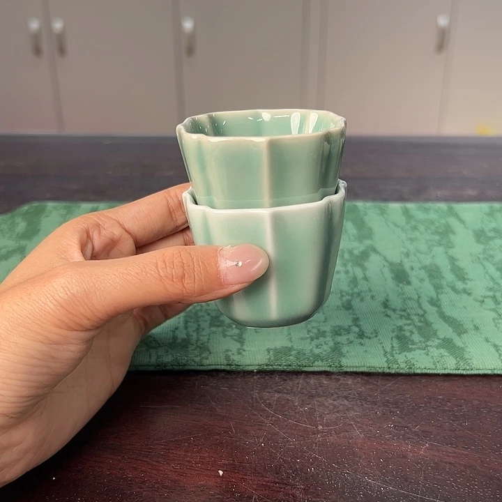 云间青瓷龙泉小米茶器