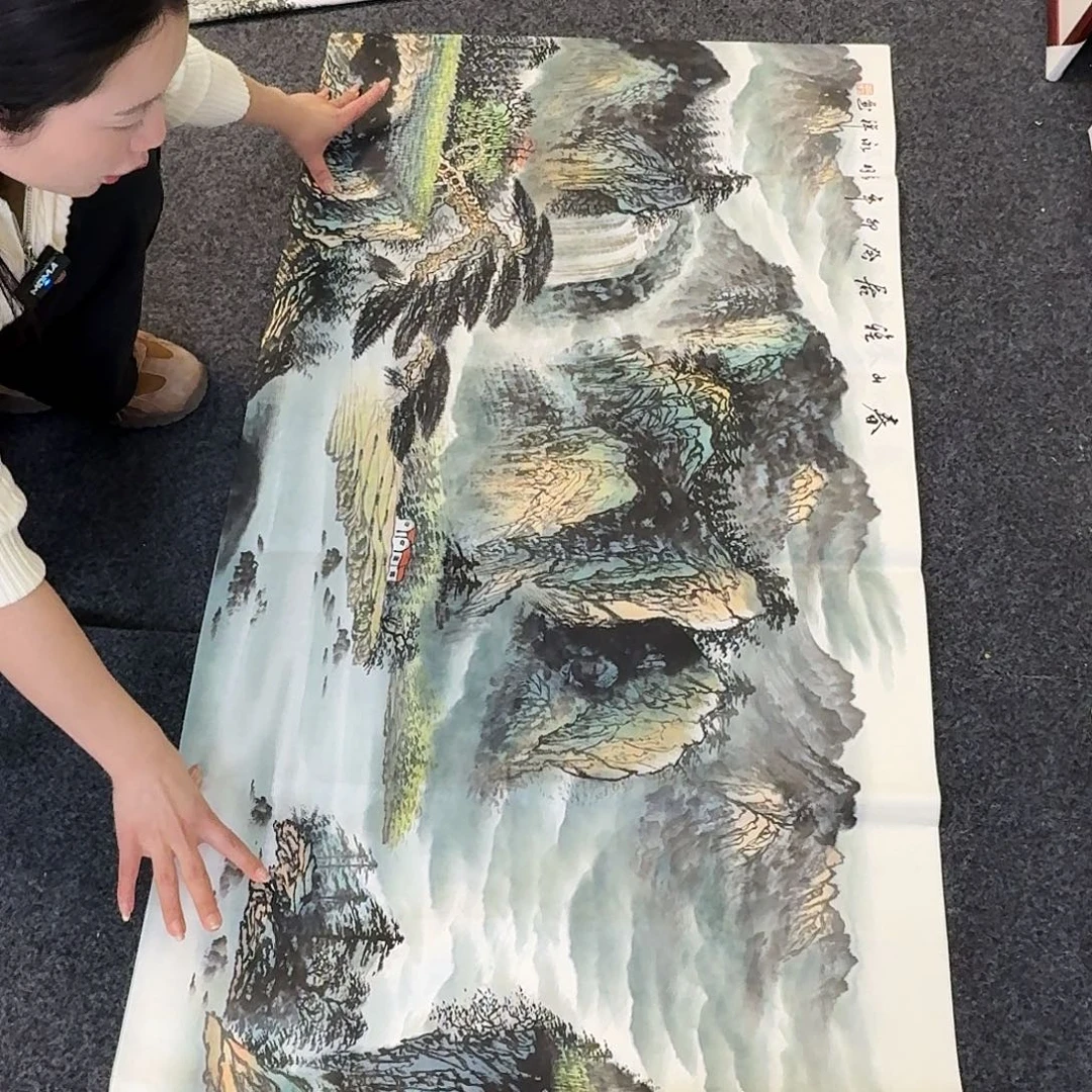 纯手绘国画作品好看