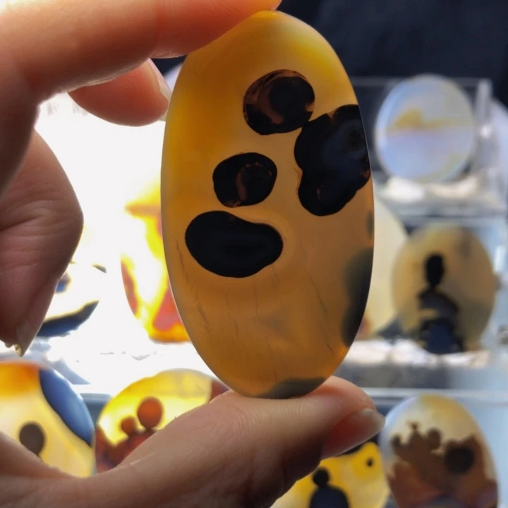 合金玛瑙/玉髓珠宝奇石96