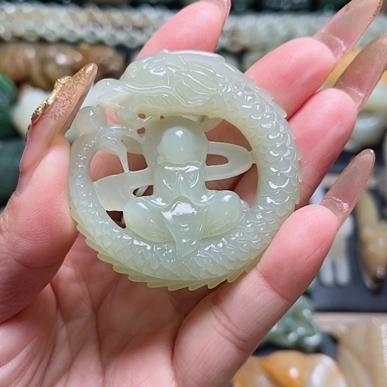 【闪购商品】和田玉吊坠(不含链)未镶嵌