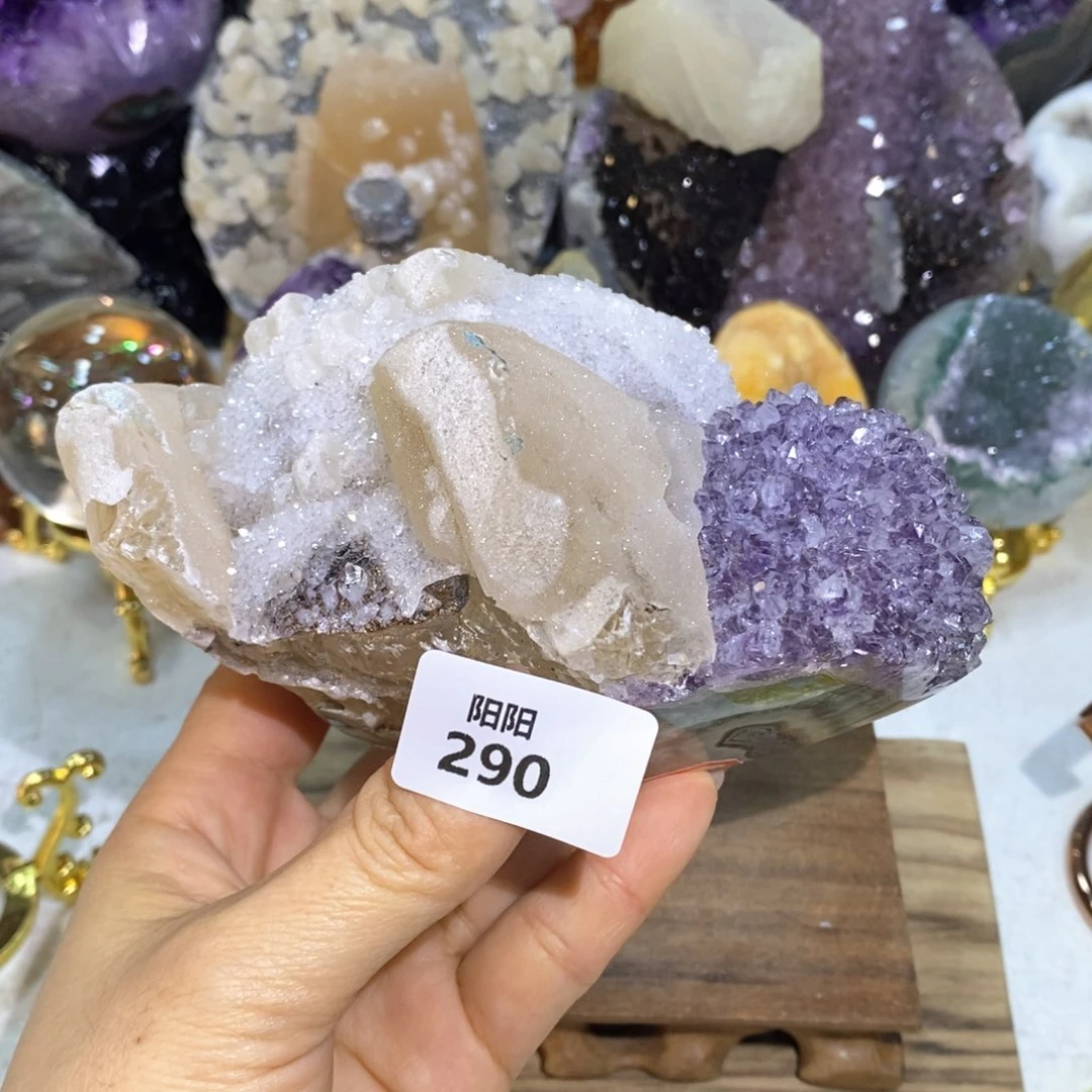 大型摆件（非配饰）水晶未镶嵌方解石