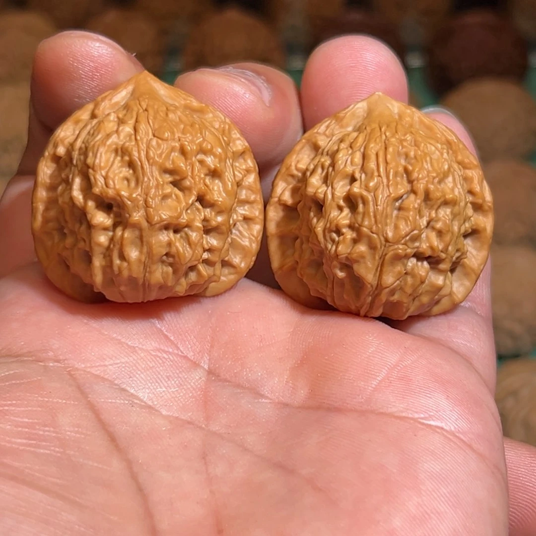 文玩核桃把件平谷手套36全品