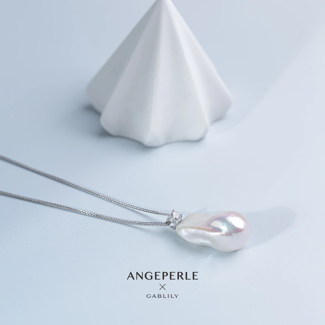 珈白丽【七月专属】淡水巴洛克S925银吊坠11-13mm（多样性发货1件）