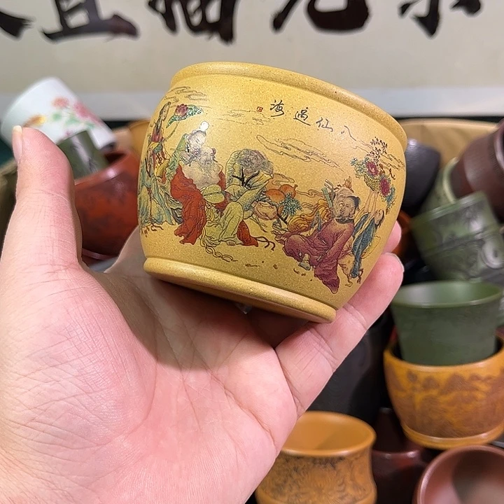 茶杯紫砂全手工紫砂主人杯
