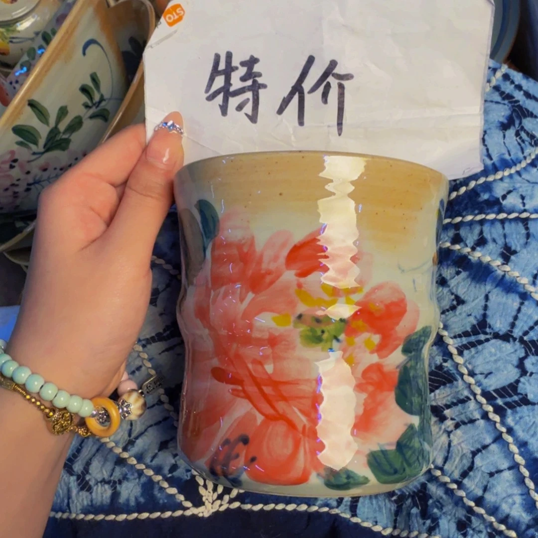 瓷片景德镇陶瓷手工手绘