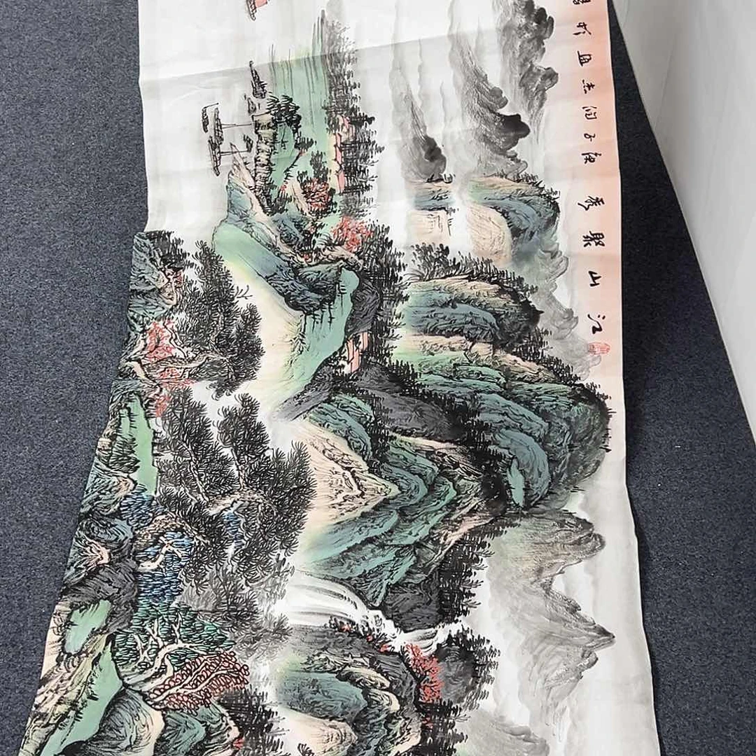 国画事事顺心如意万事如意