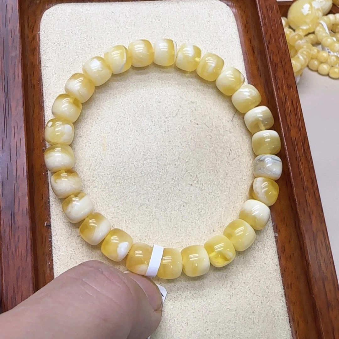 蜜蜡未镶嵌手串蜜蜡手串